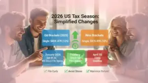 2026 Tax Filing Deadlines and IRS Direct File Availability Map