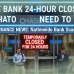 Chase Bank 24 hour closure
