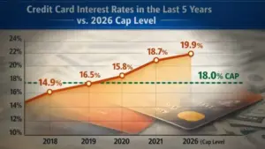 US Credit Card Interest Rate Trends vs 2026 Cap